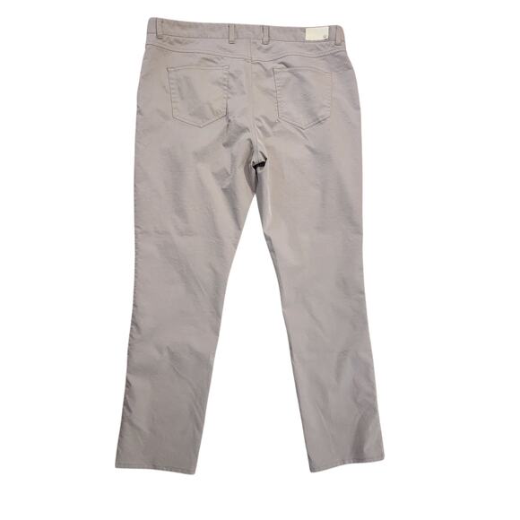 Peter Millar Stretch Chino Performance Golf Pants Khaki 5-pocket EB66 size 40x32 - Picture 4 of 14